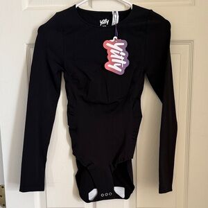 YITTY Classic Black Long Sleeve Bodysuit